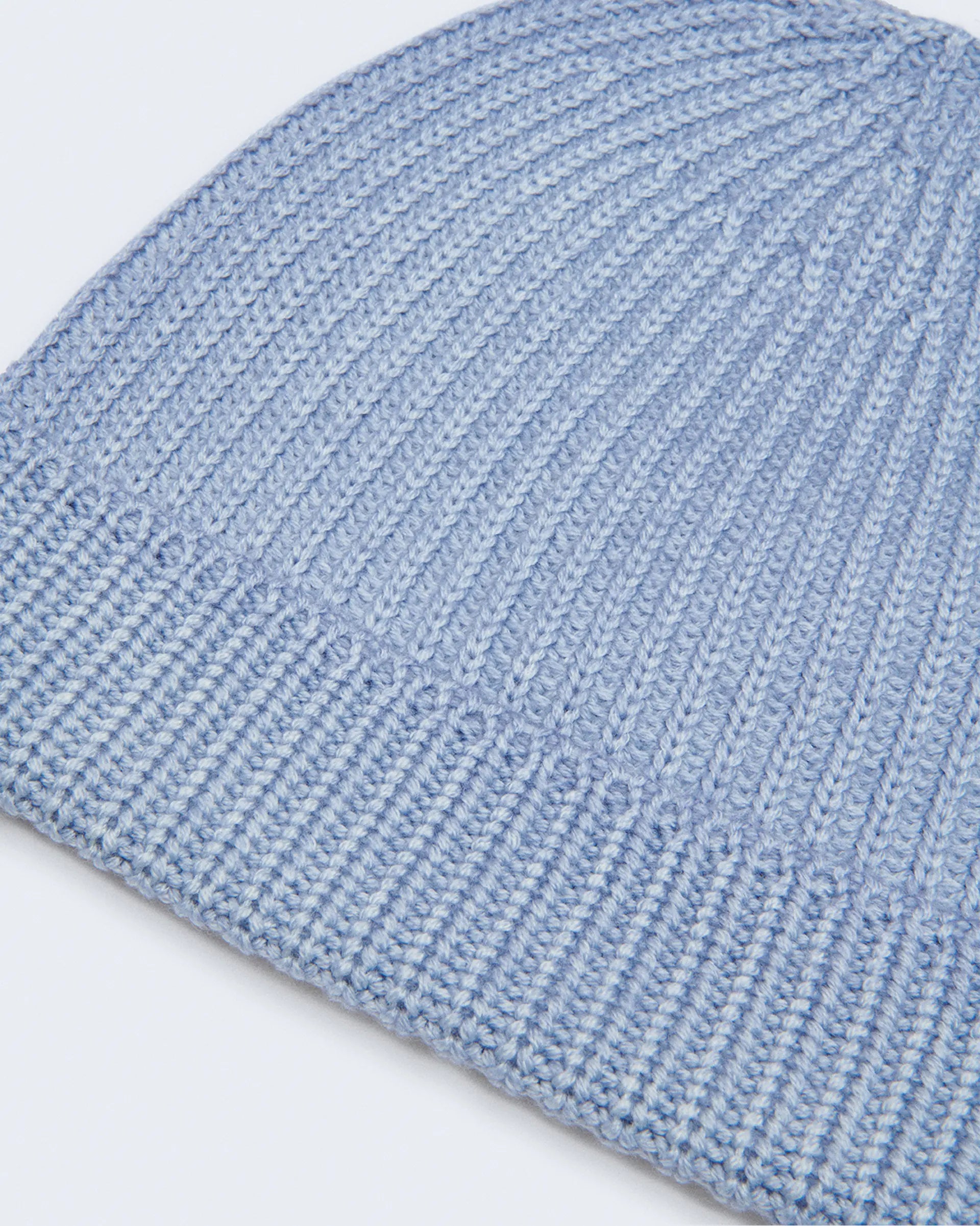 Light blue pure wool hat