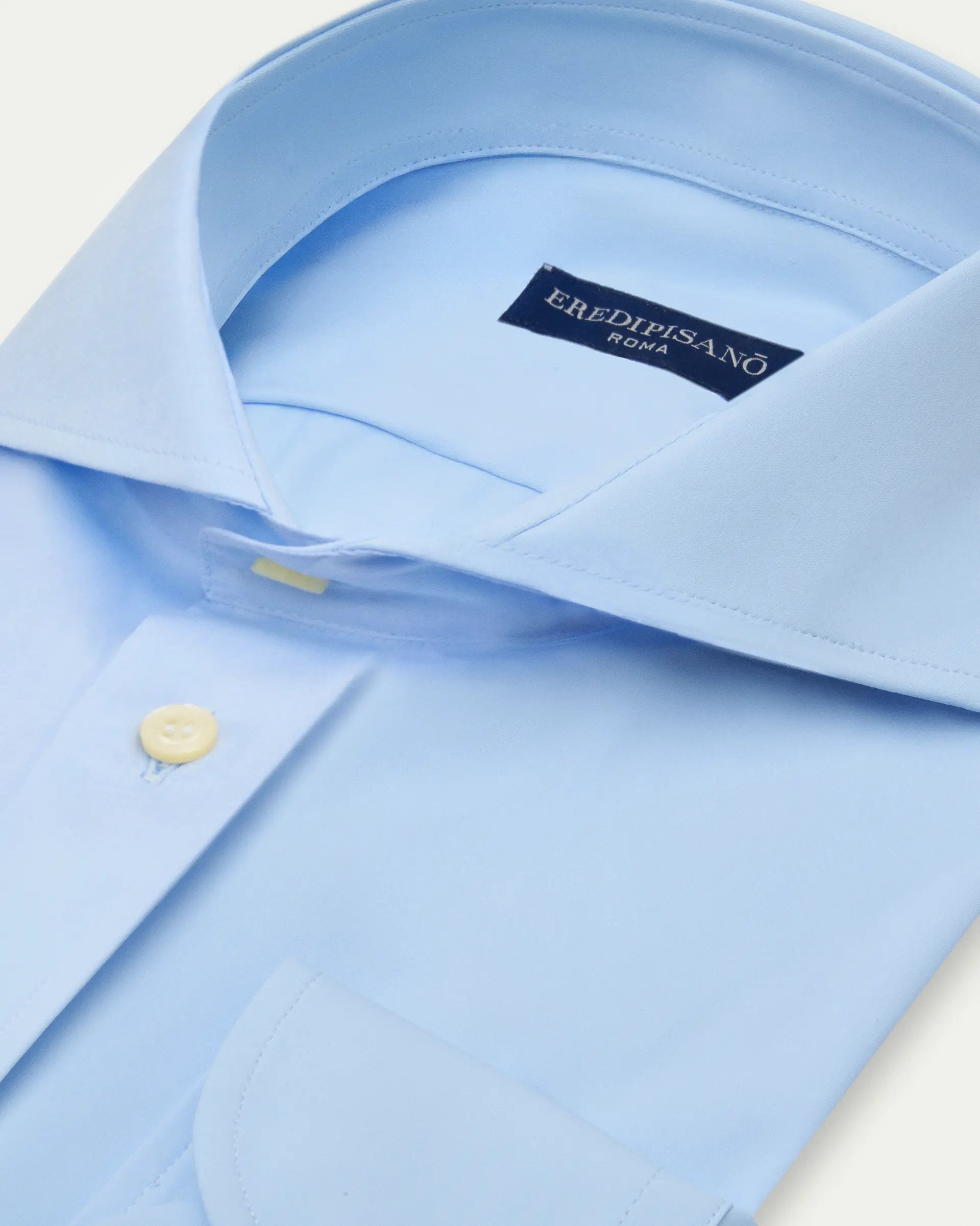 Light blue easy iron comfort fit shirt