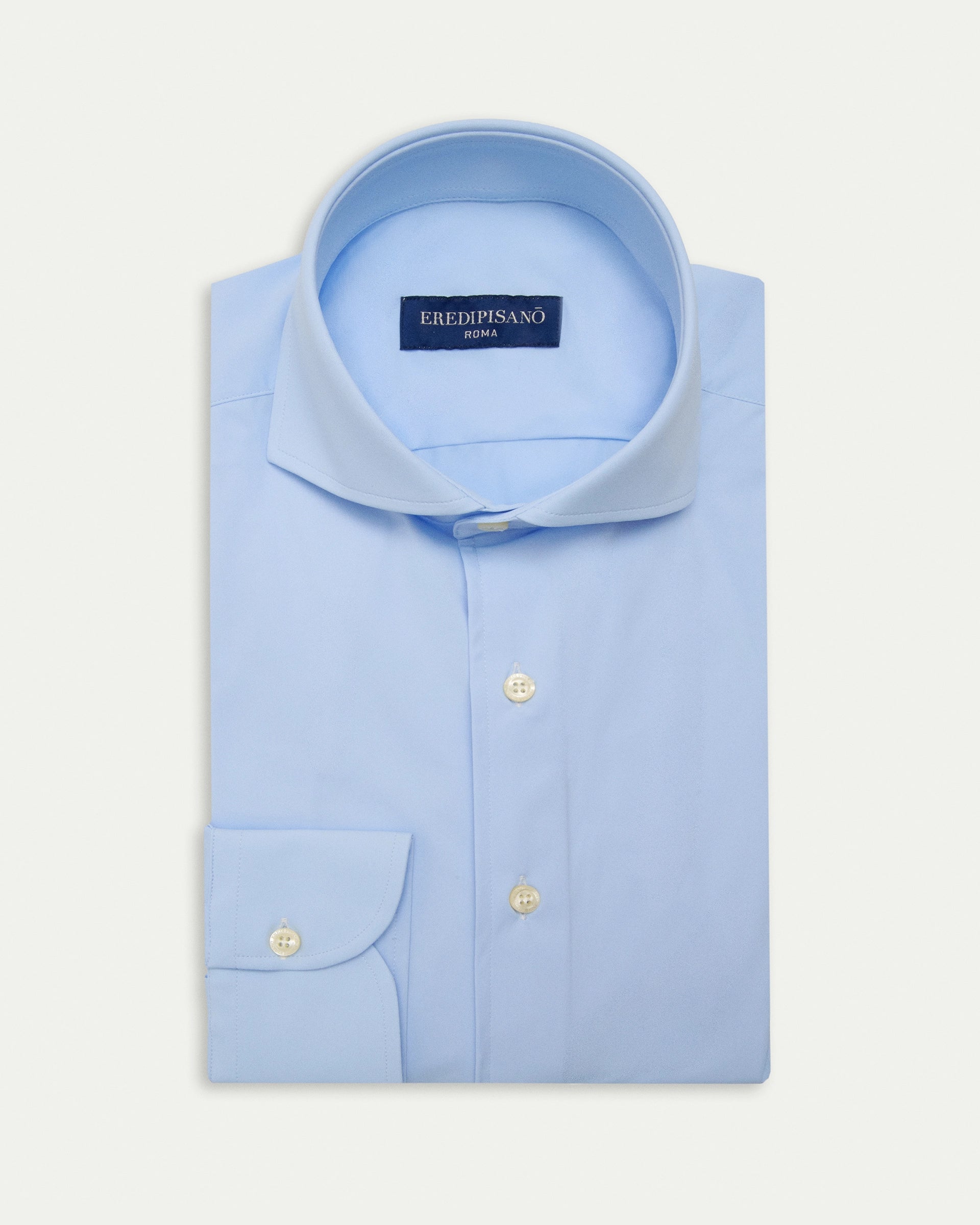 Light blue easy iron comfort fit shirt
