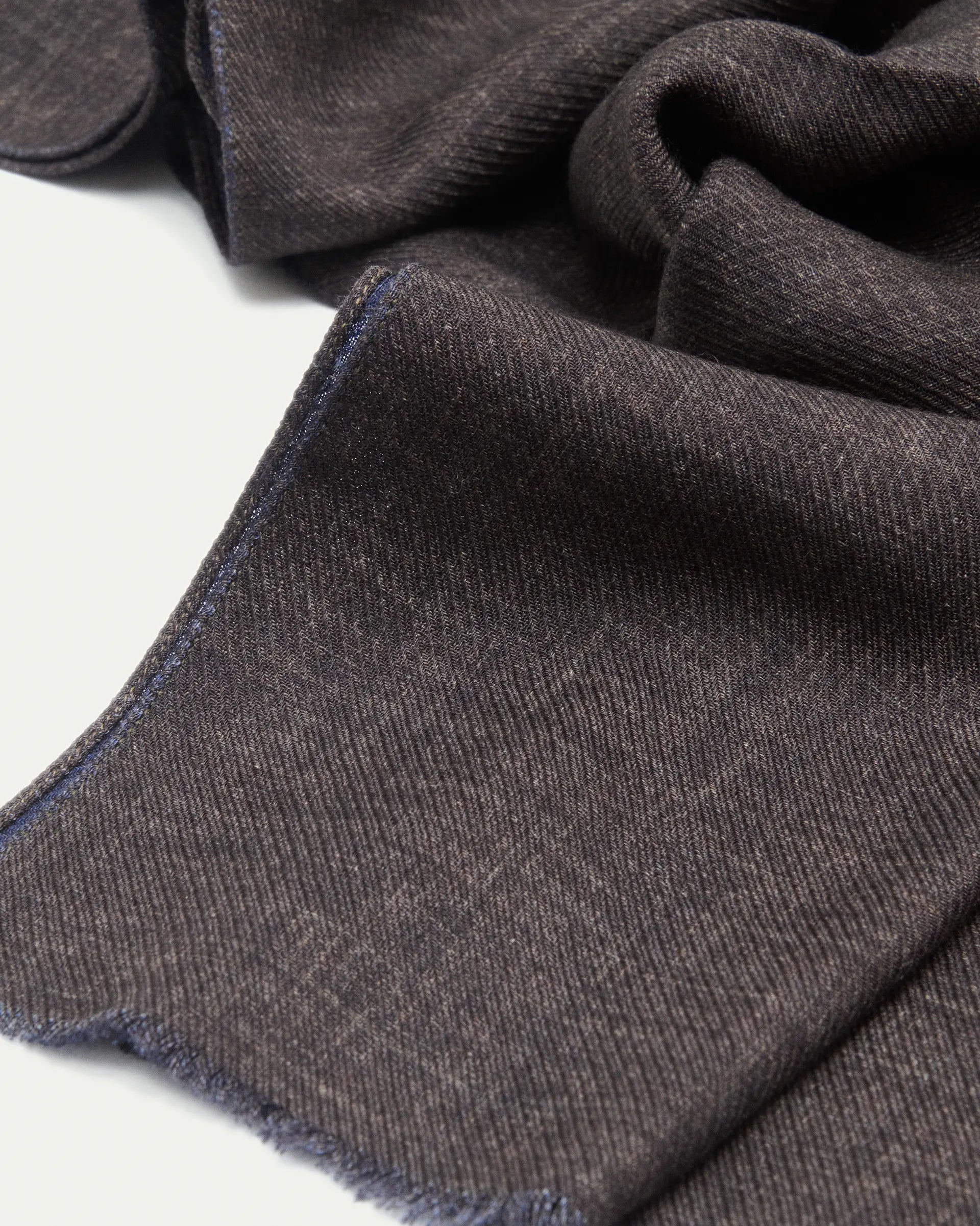 Sciarpa fantasia in lana e seta