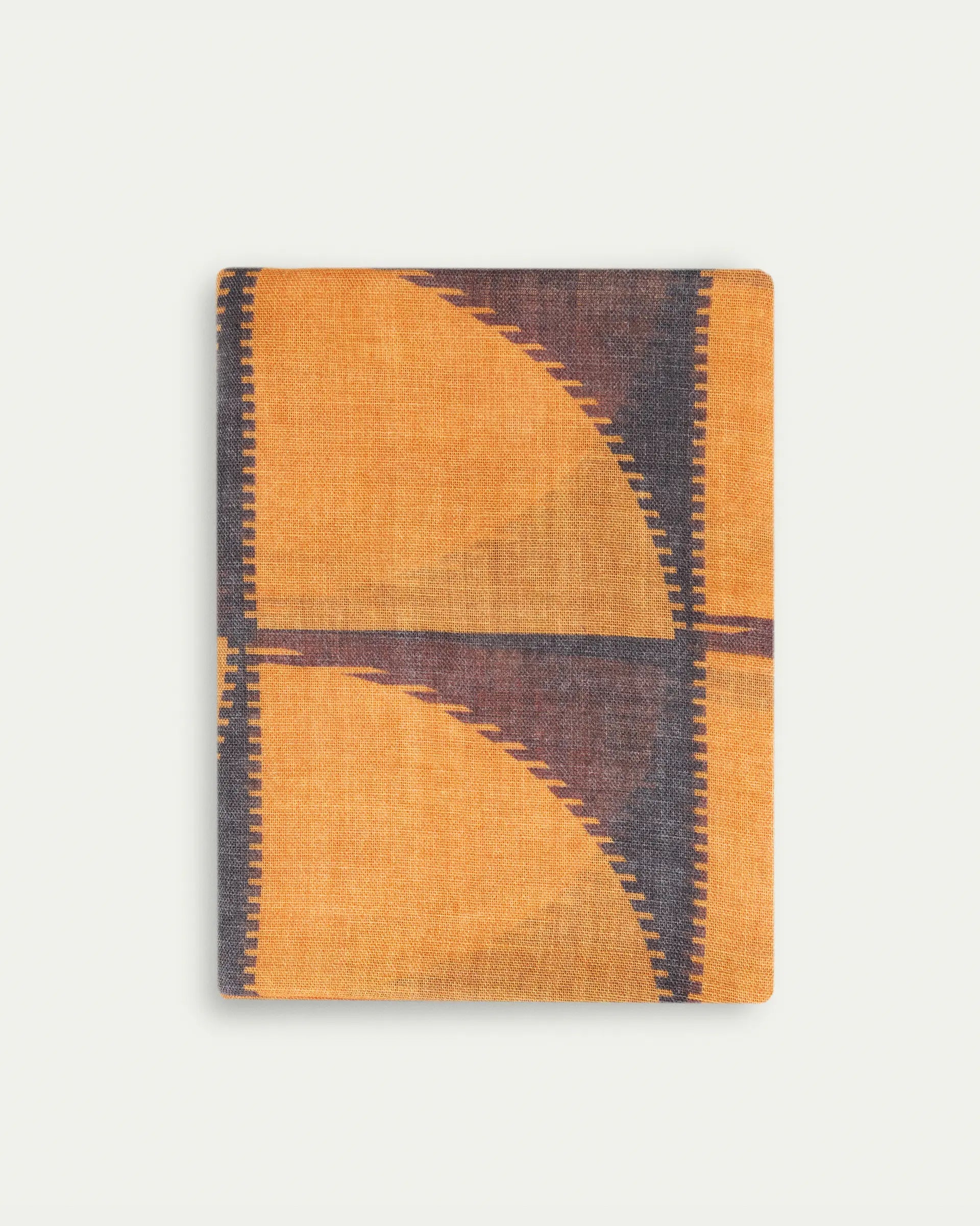 Sciarpa fantasia in lana e seta