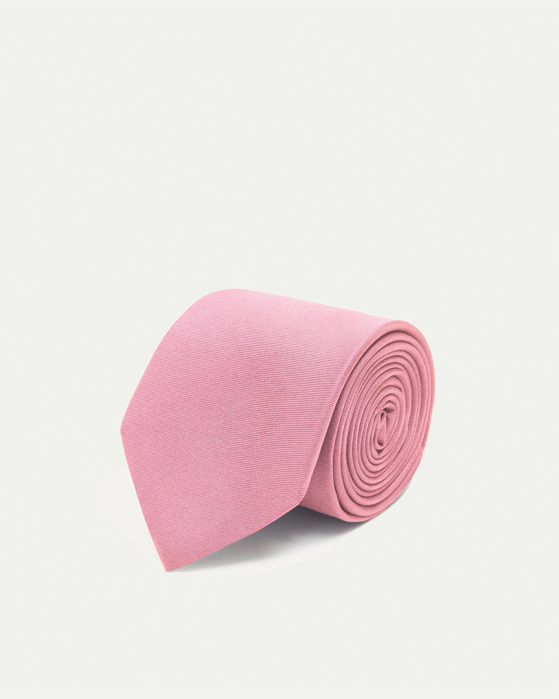Cravatta in pura seta Twill rosa