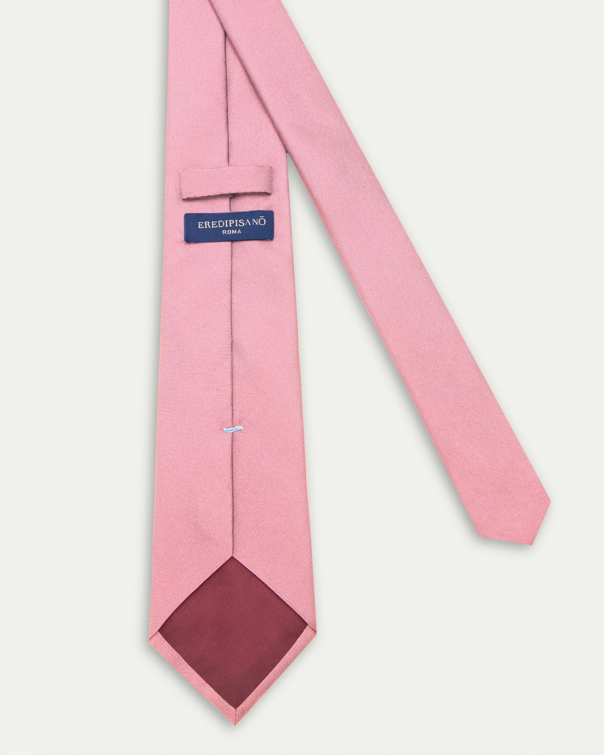 Cravatta in pura seta Twill rosa