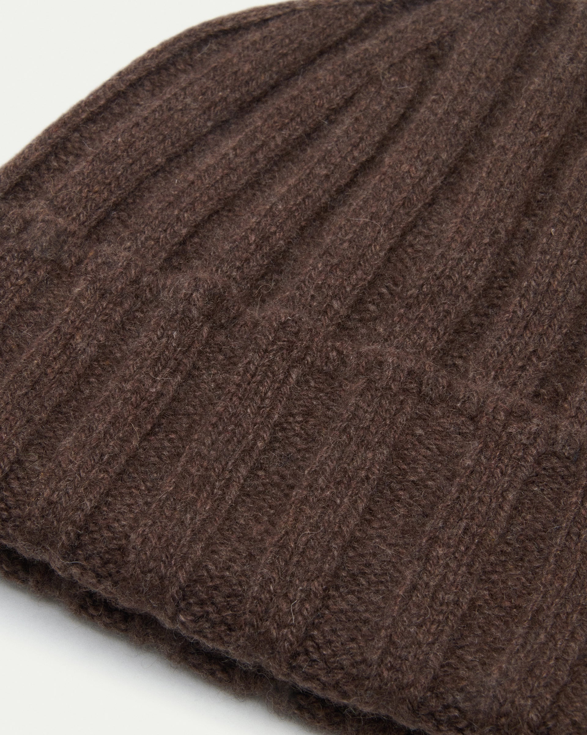 Cuffia Marrone in cashmere
