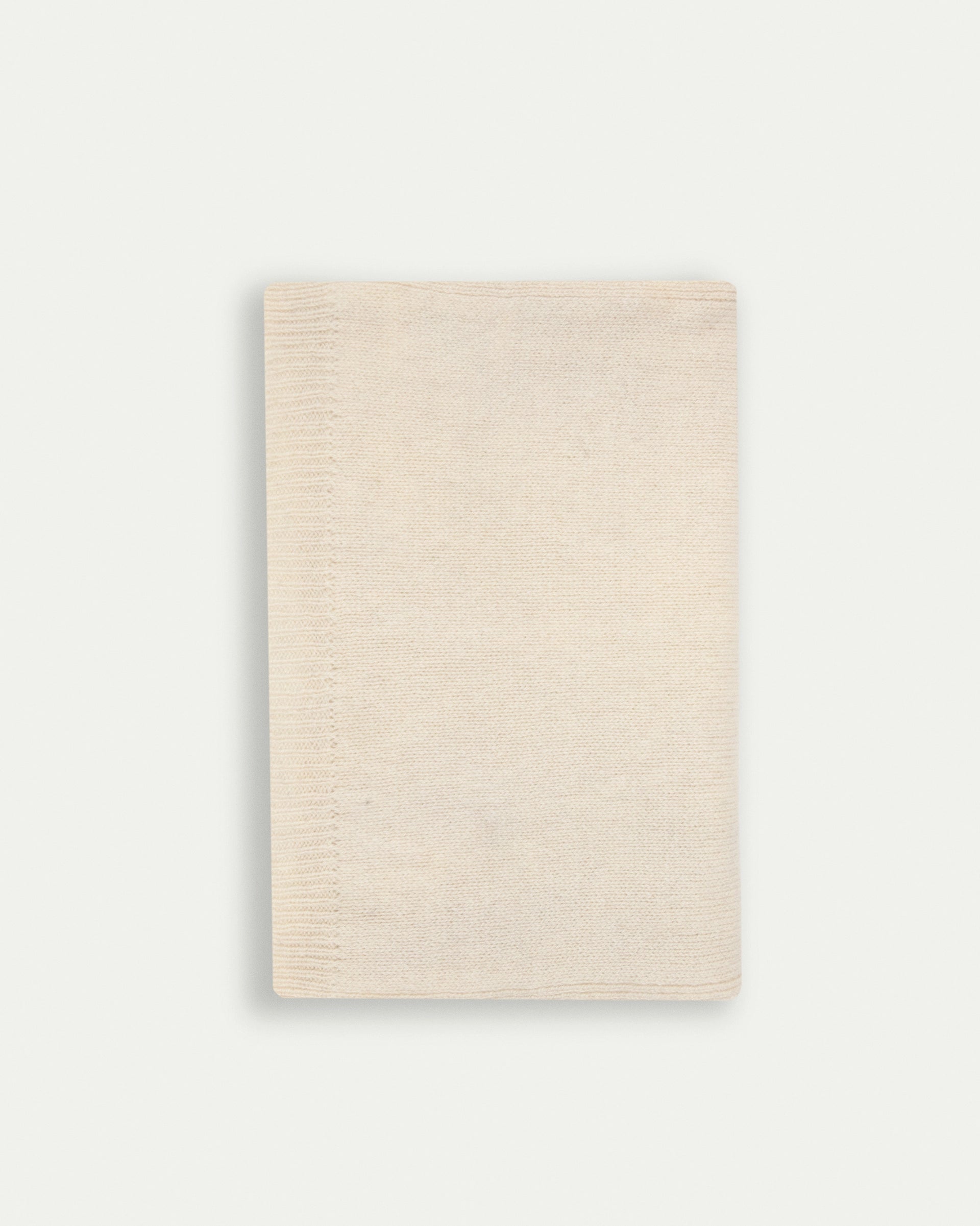 Sciarpa panna in cashmere