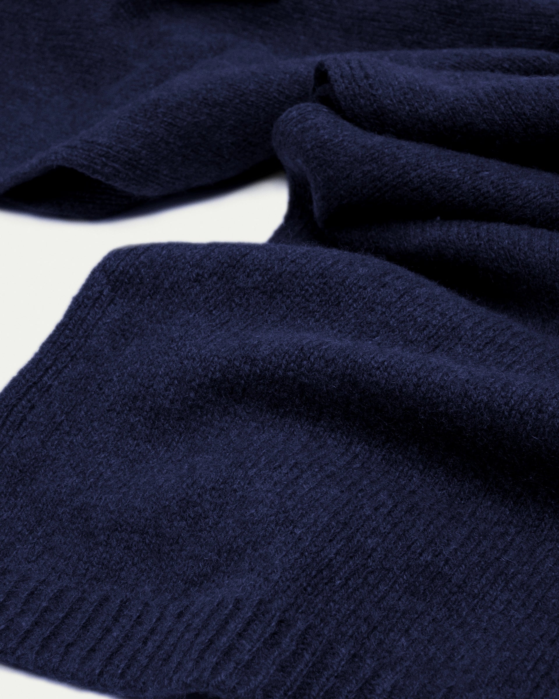 Sciarpa Blu in cashmere
