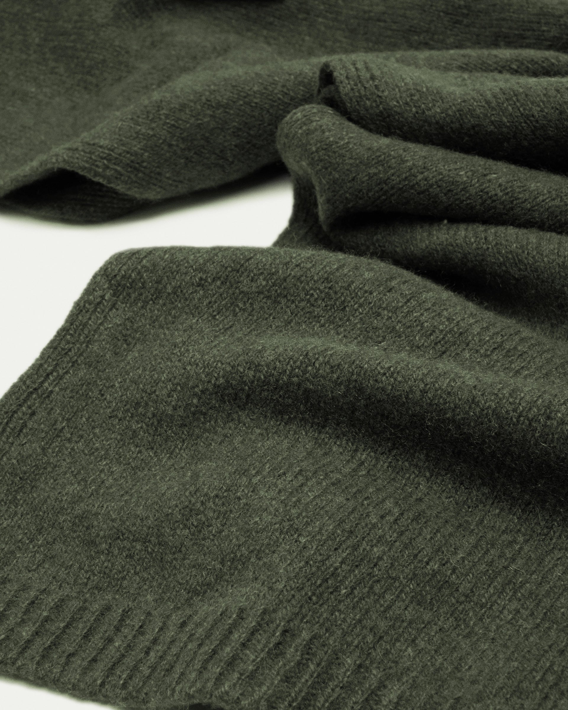 Sciarpa Verde in cashmere