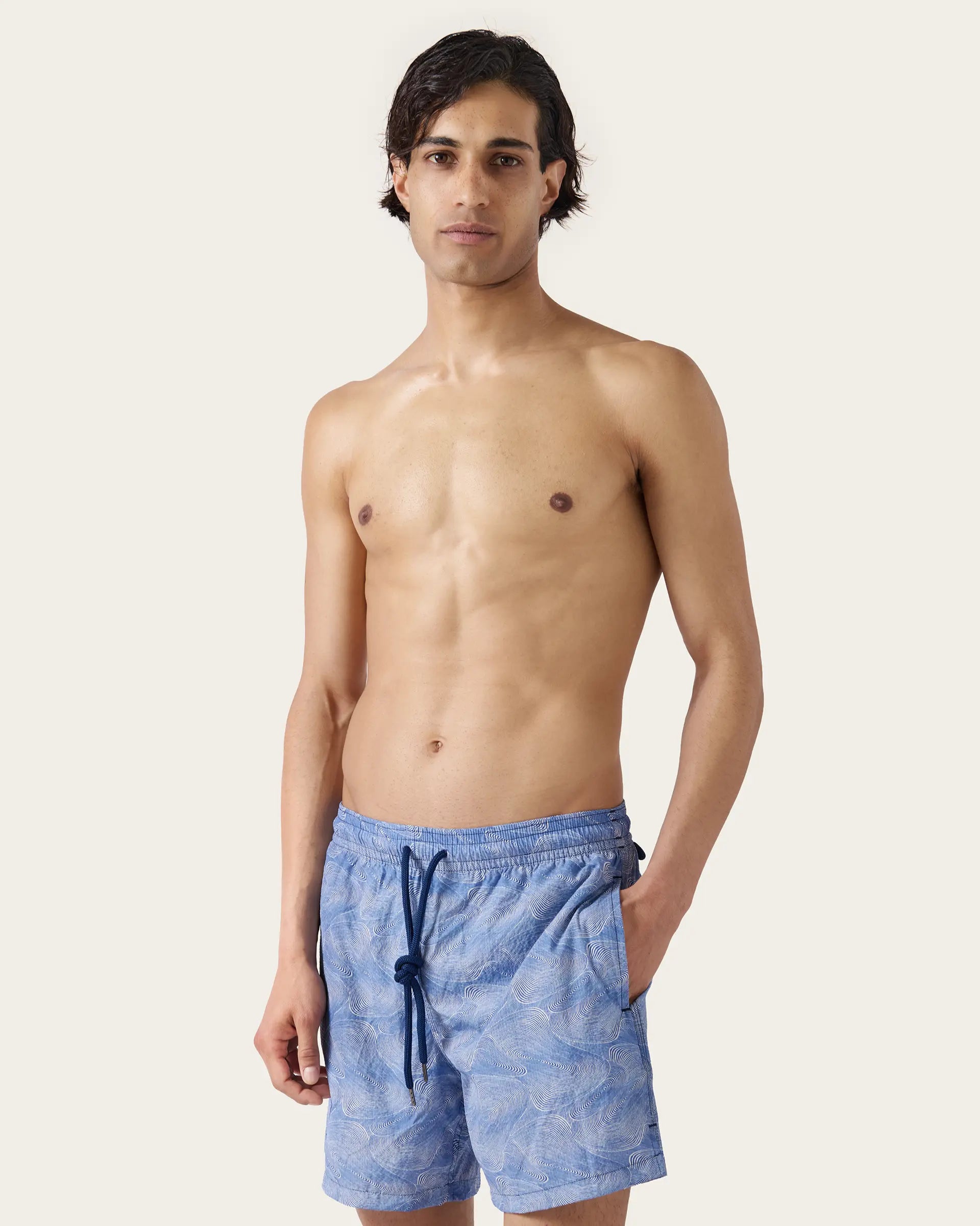 Short da bagno cielo fantasia optical
