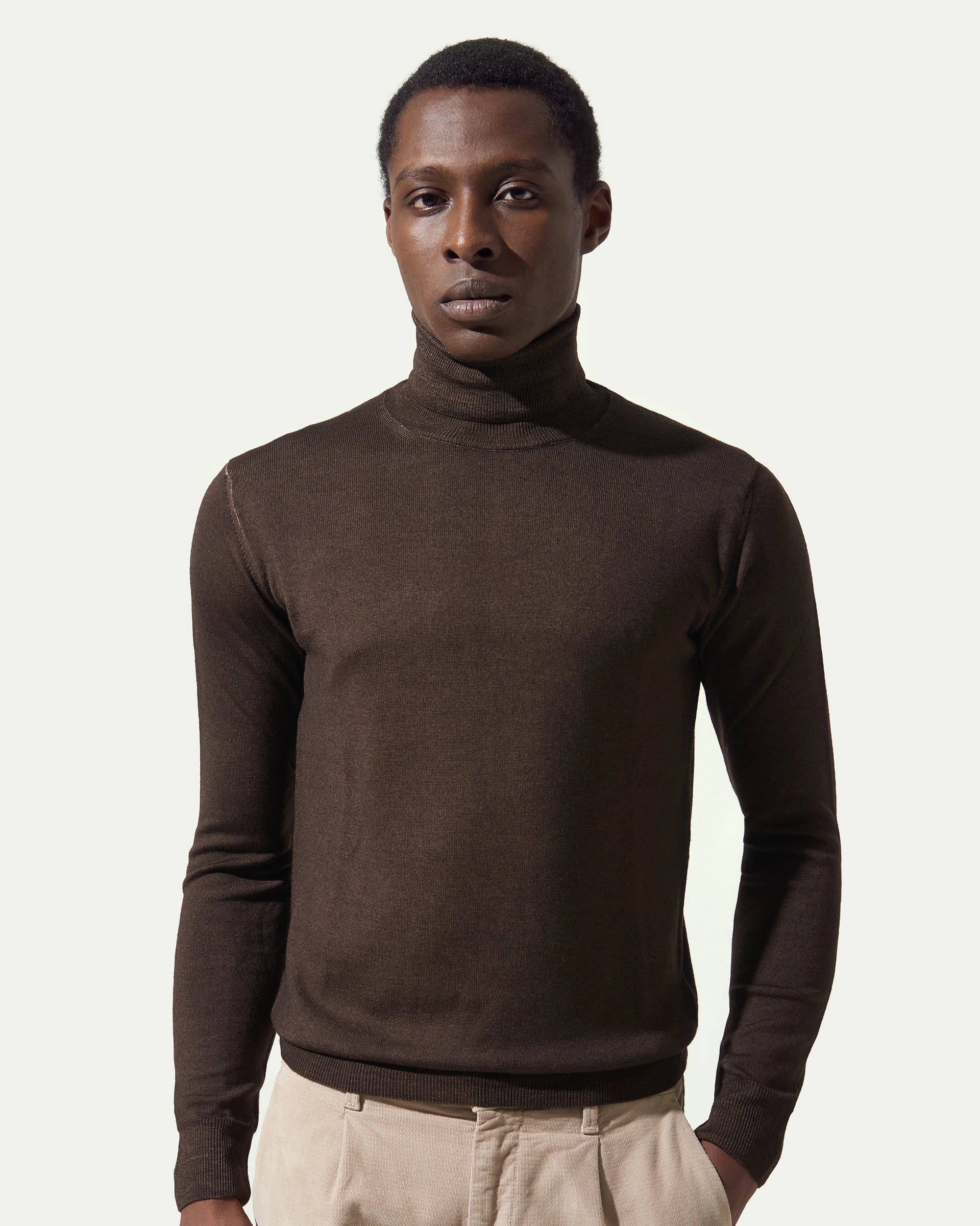 Dolcevita Moro in pura lana merino extrafine finezza 12