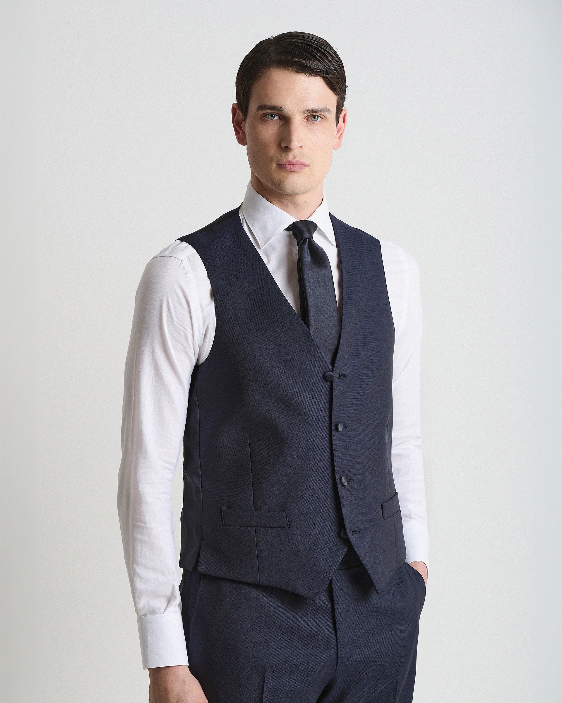 Gilet Blu per smoking