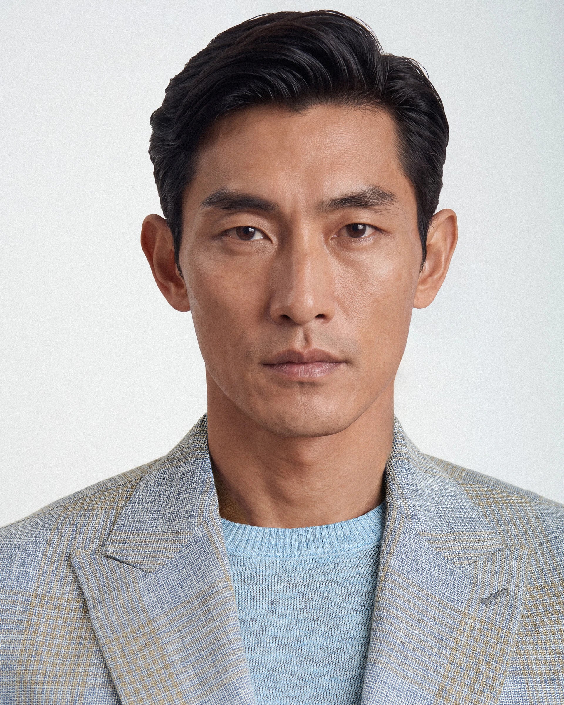 Giacca Grigia Tweed Estivo in Puro Lino – Tessuto Vittoria Linen