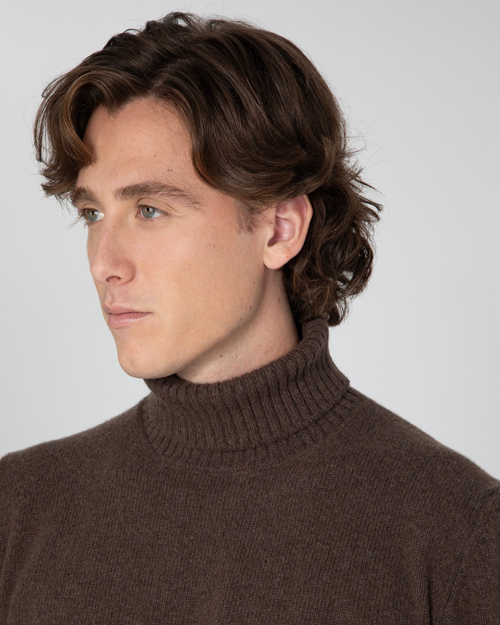 Dolcevita Marrone in puro cashmere finezza 7