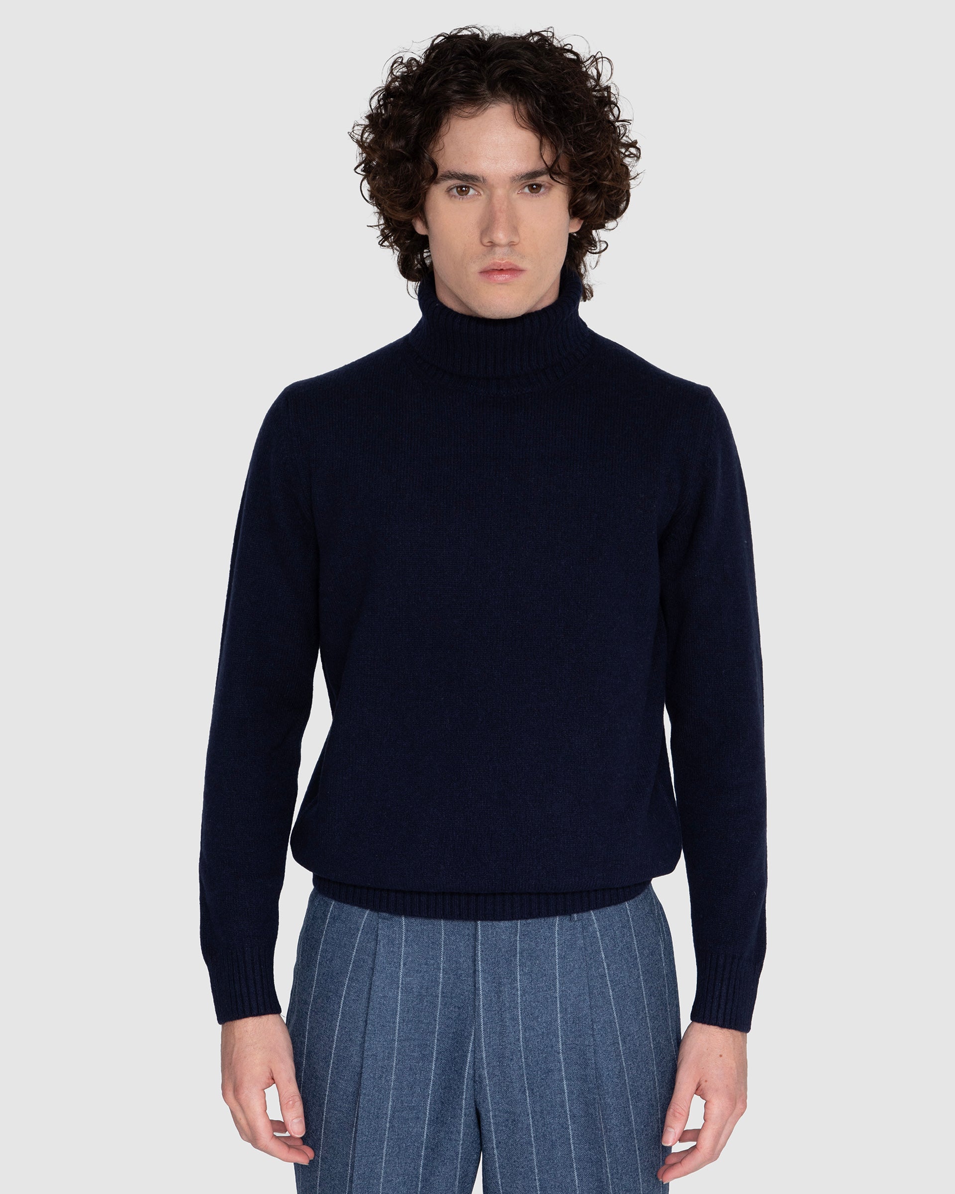 Dolcevita Blu in puro cashmere finezza 7