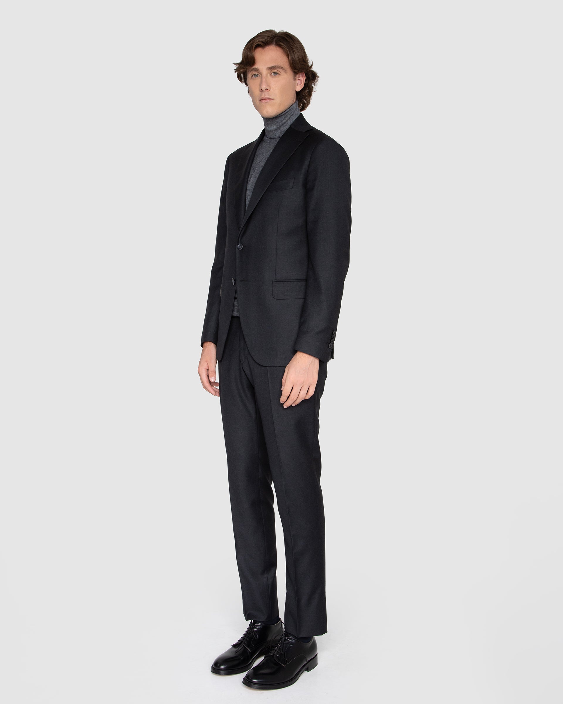 Abito sartoriale Antracite in pura lana tessuto Ermenegildo Zegna