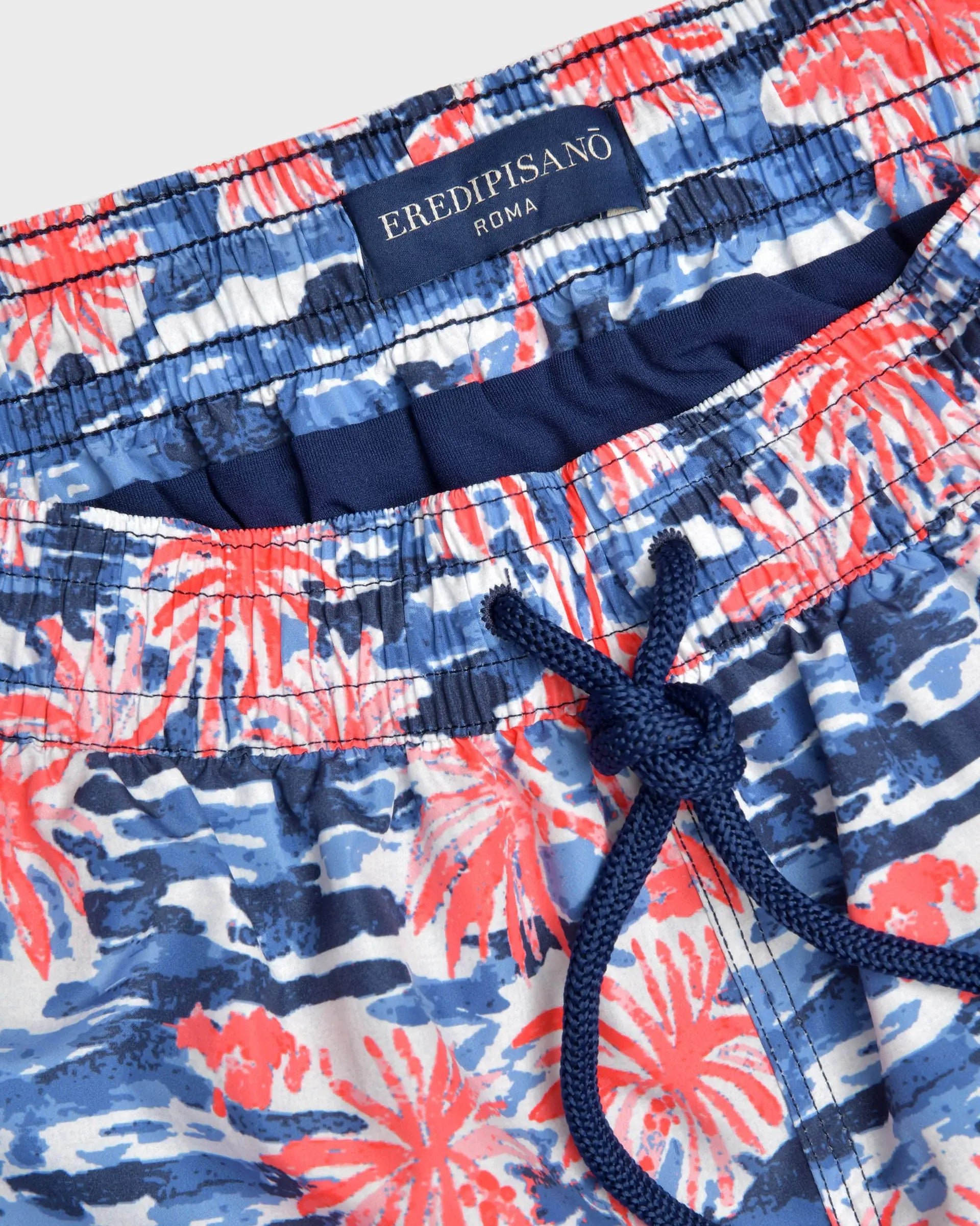 Swim short with floreal pattern