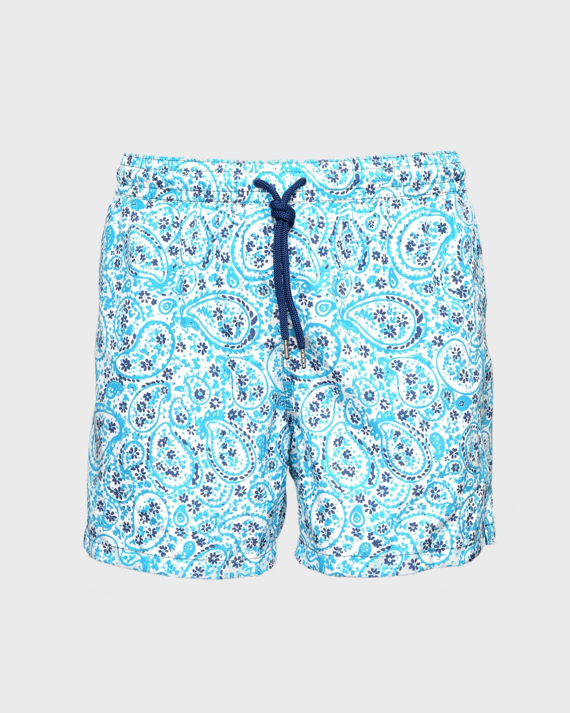 Swim short with floreal pattern