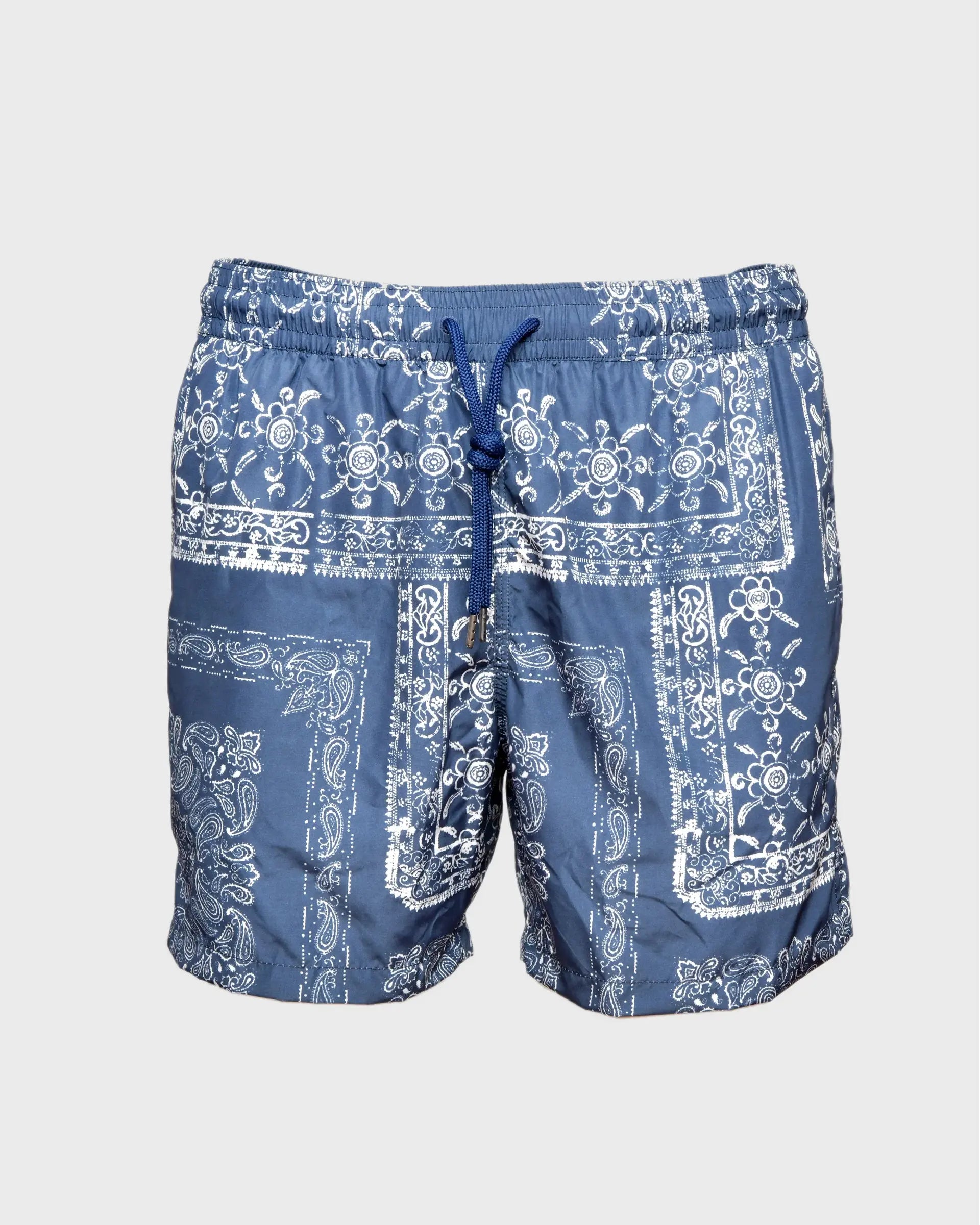 Swim short with floreal pattern