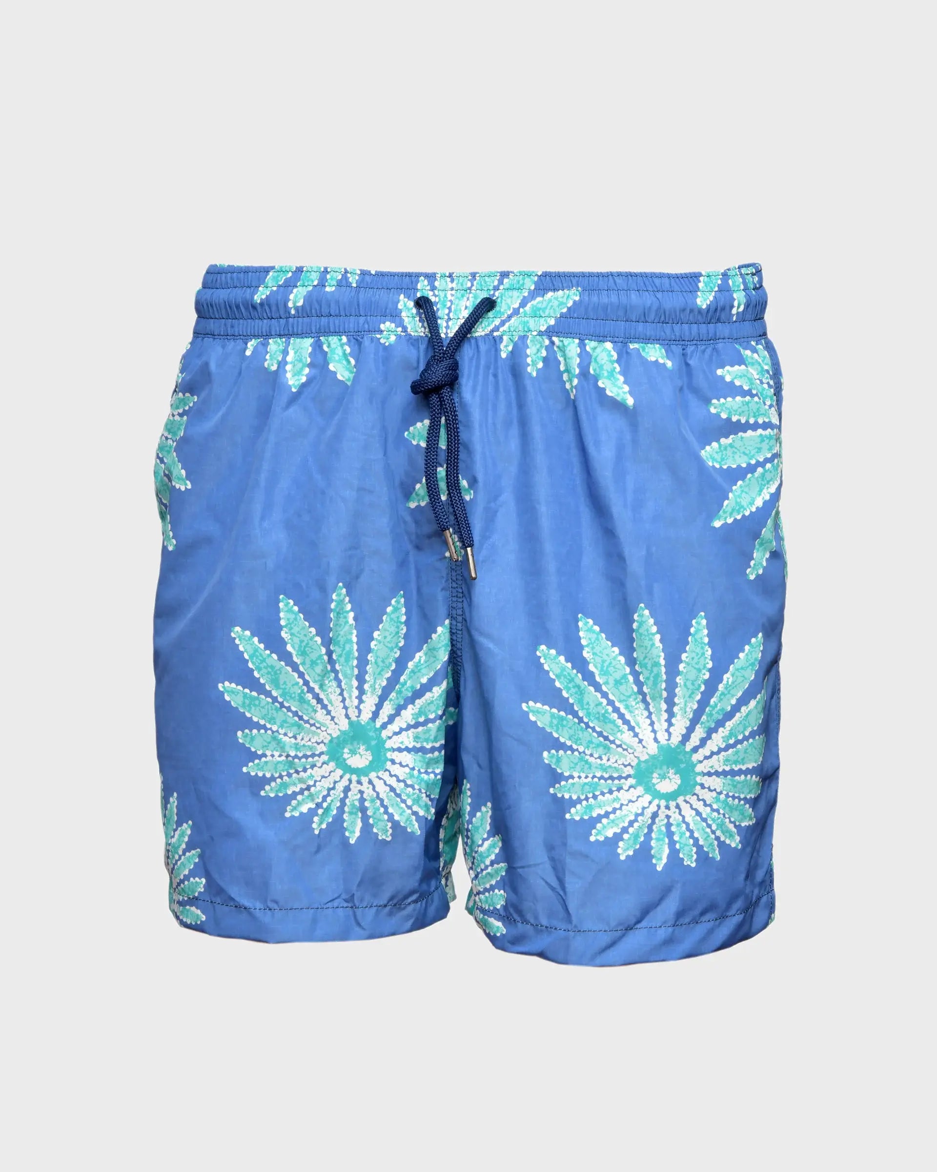 Swim short with floreal pattern