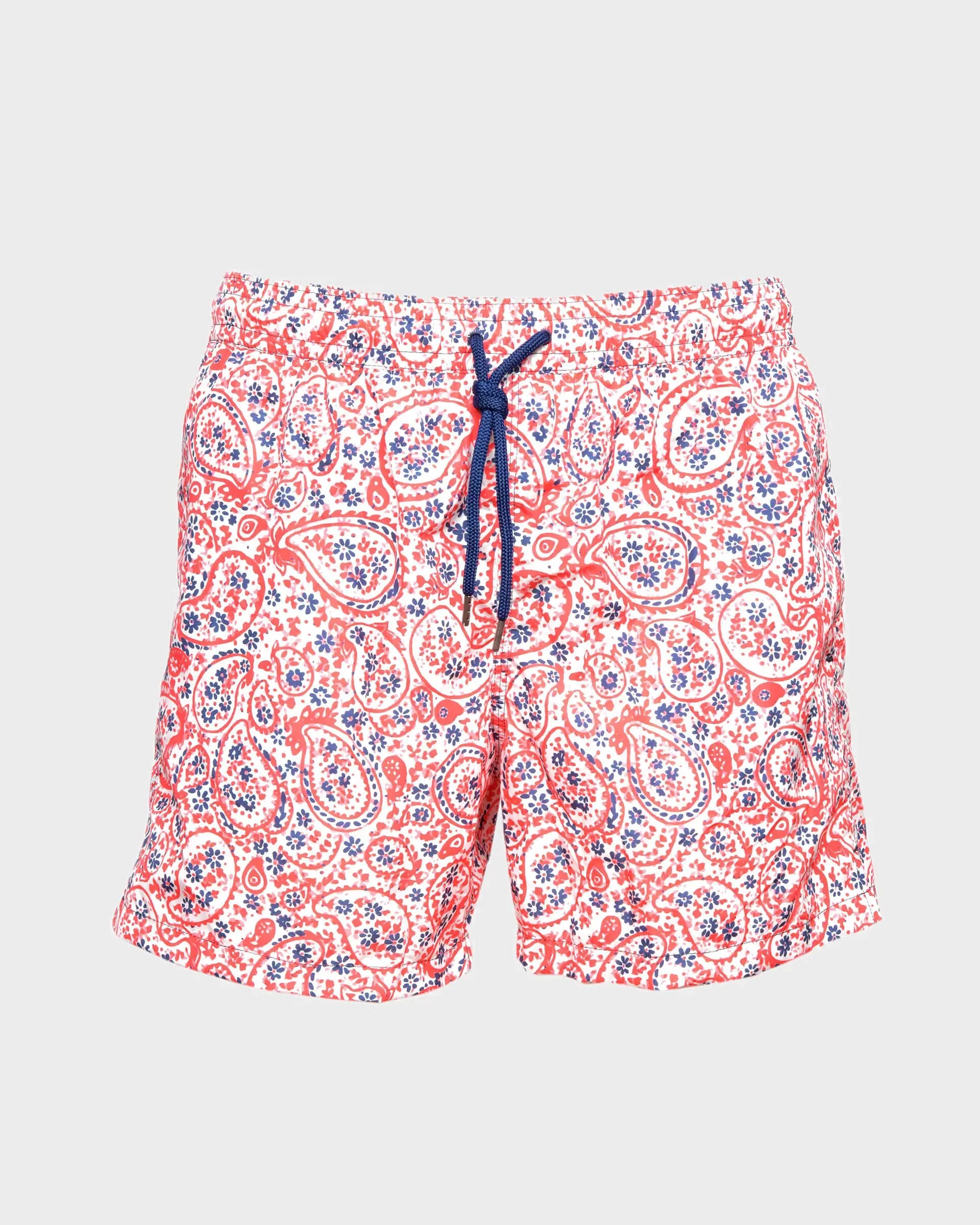 Swim short with marine pattern